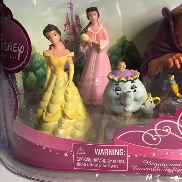 DISNEY BEAUTY AND THE BEAST FIGURINE PLAYSET - Picture 2 of 10